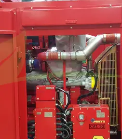 Removable Insulation Covers for Marine Engine Exhaust
