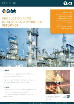 Refractory Coating For Hydrogen Reformer