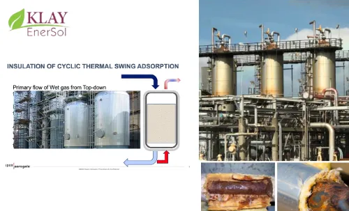 LNG Drier without Pyrogel Insulation