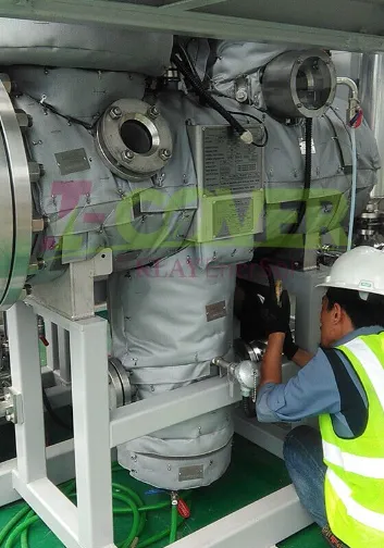 Removable Insulation Cover for Evaporator System