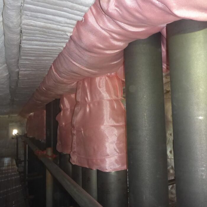 3M™ Nextel™ Multitube Bellows installed on Ethylene Cracker Furnace